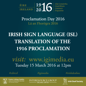 1916 Proclamation